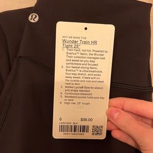 Lululemon Wunder Trains